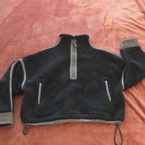 FP Movement Black Half Zip Fleece Jacket